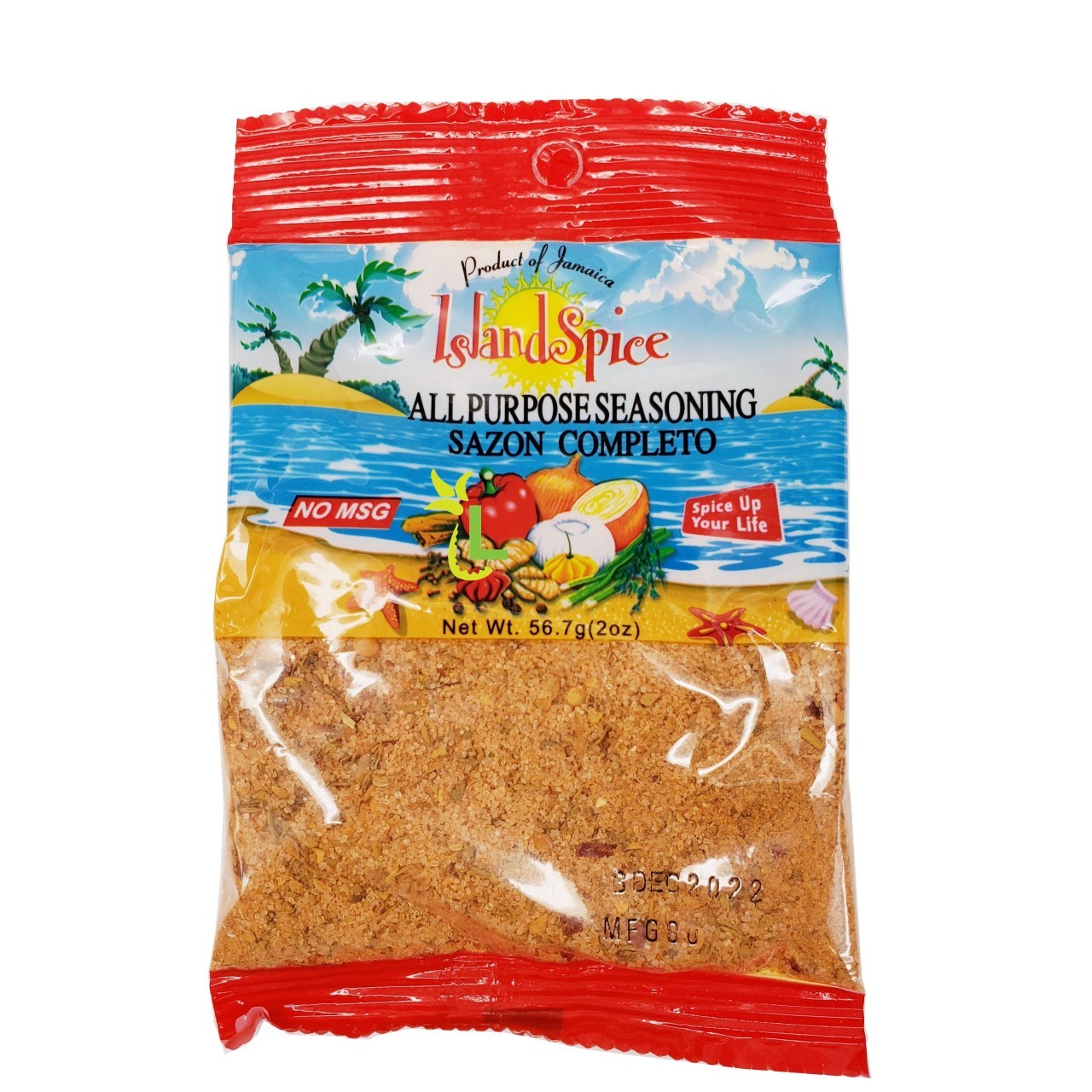 ISLAND SPICE ALL PURPOSE SEASONING 2oz