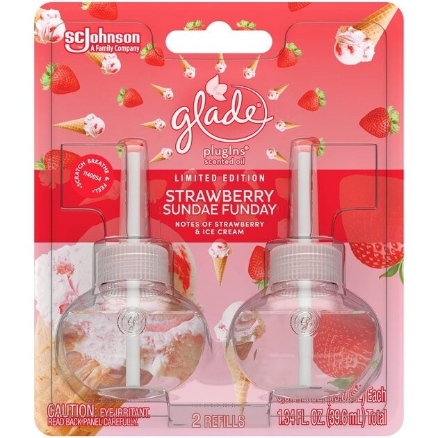 GLADE PISO STRAWBERRY SUNDAE FUNDY RF 2s