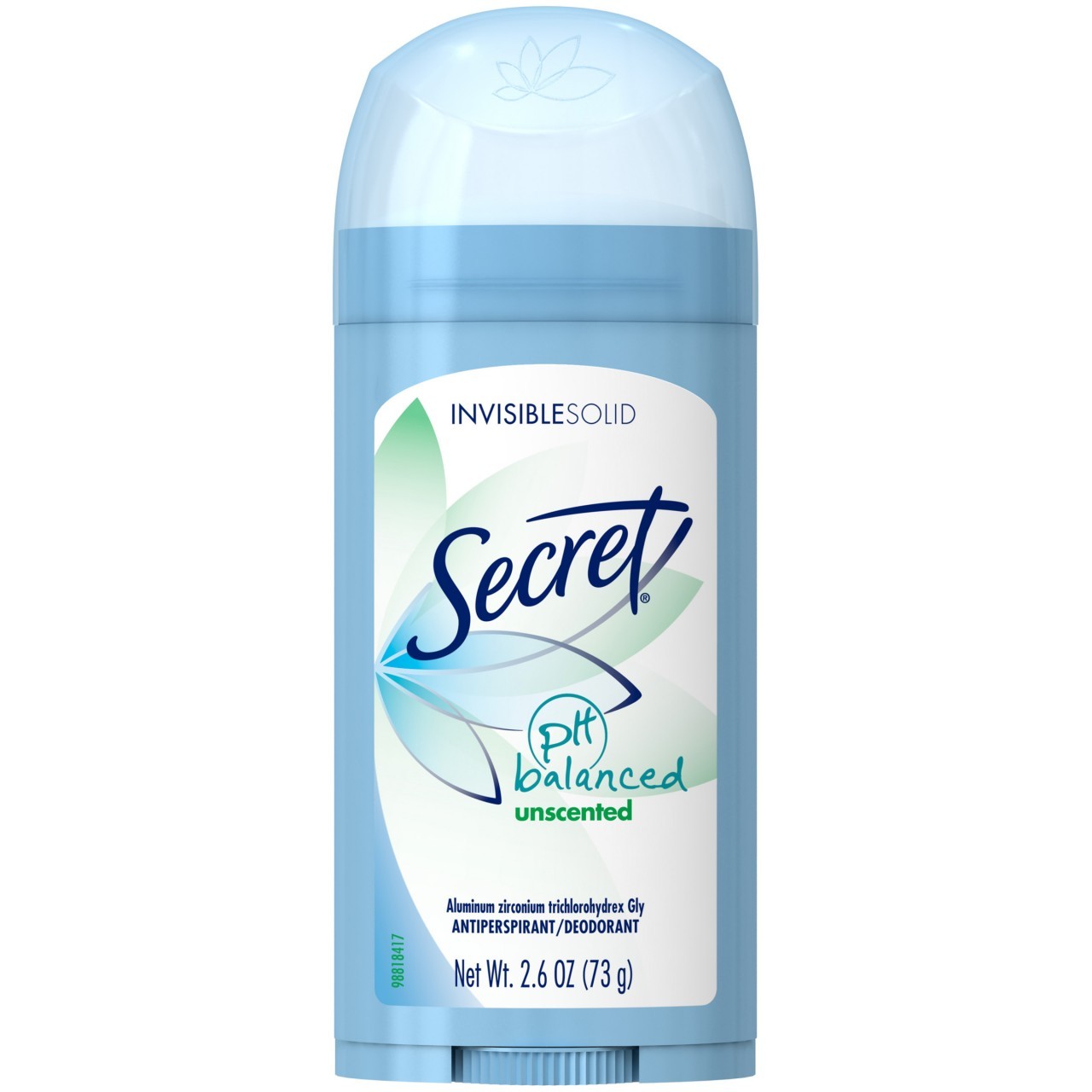 SECRET INV SLD UNSCENTED 2.6oz