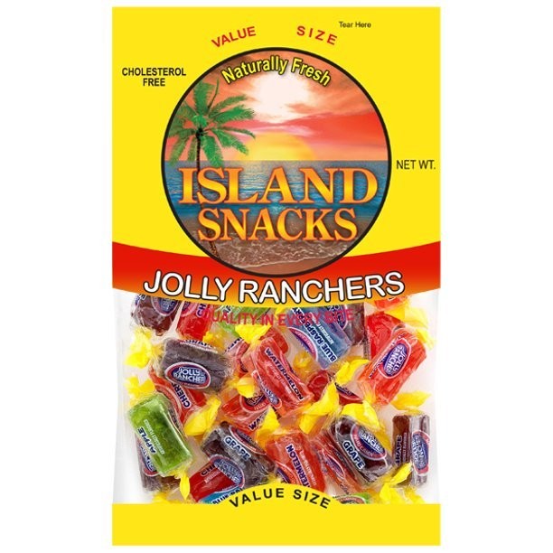 ISLAND SNACKS JOLLY RANCHERS 2.5oz