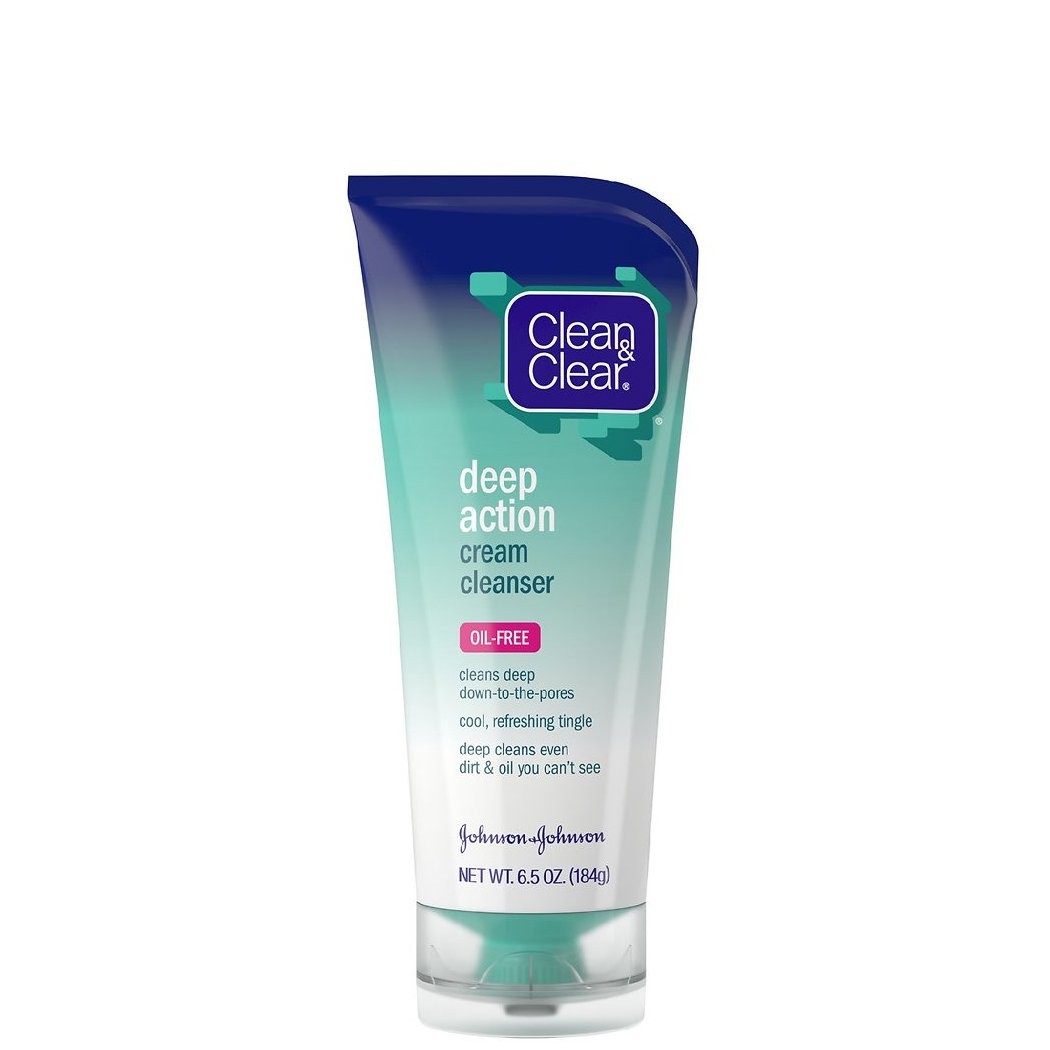 CLEAN & CLEAR DA CREAM CLEANSER 6.5oz