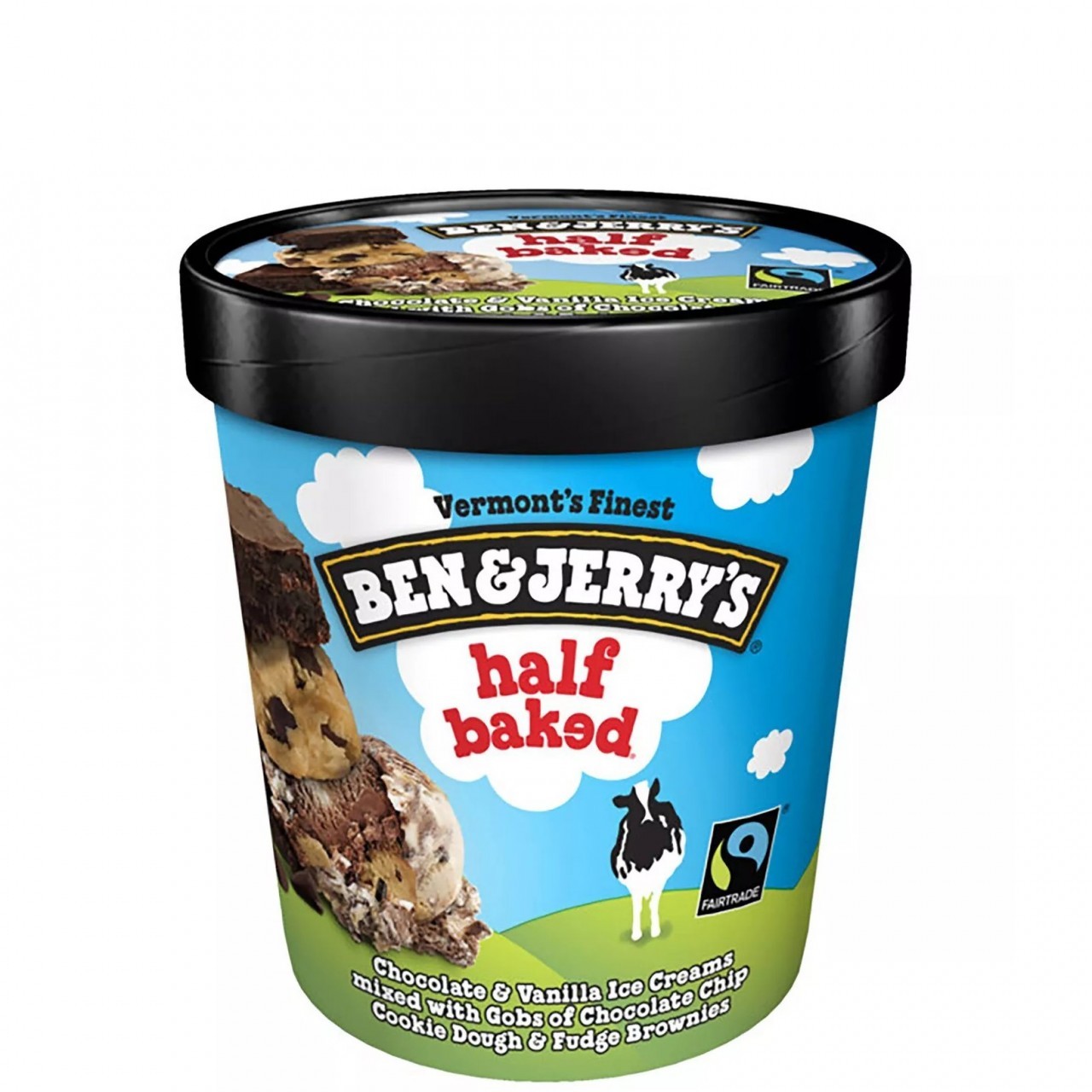 BEN & JERRY HALF BAKED 473ml