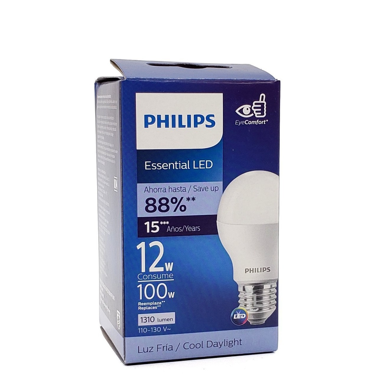 PHILIPS 12w LED BULB COOL 100w