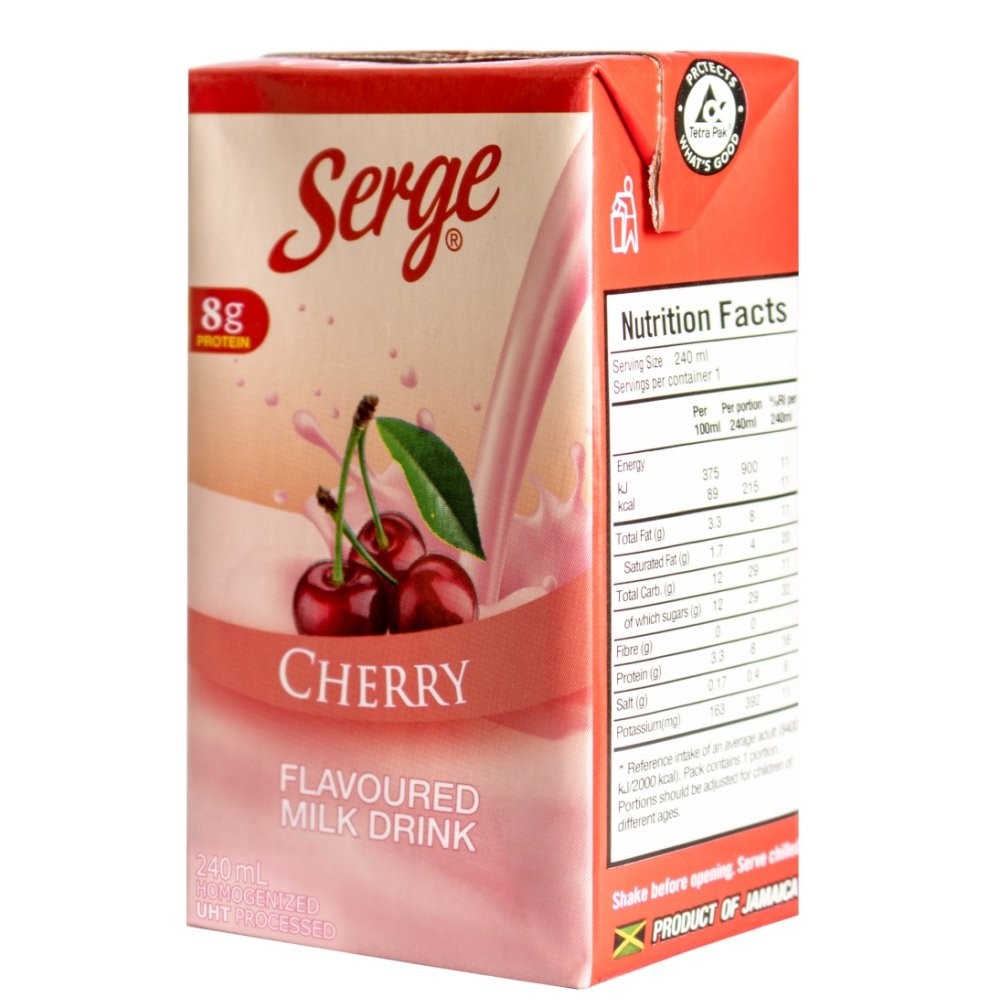 SERGE MILK CHERRY 240ml