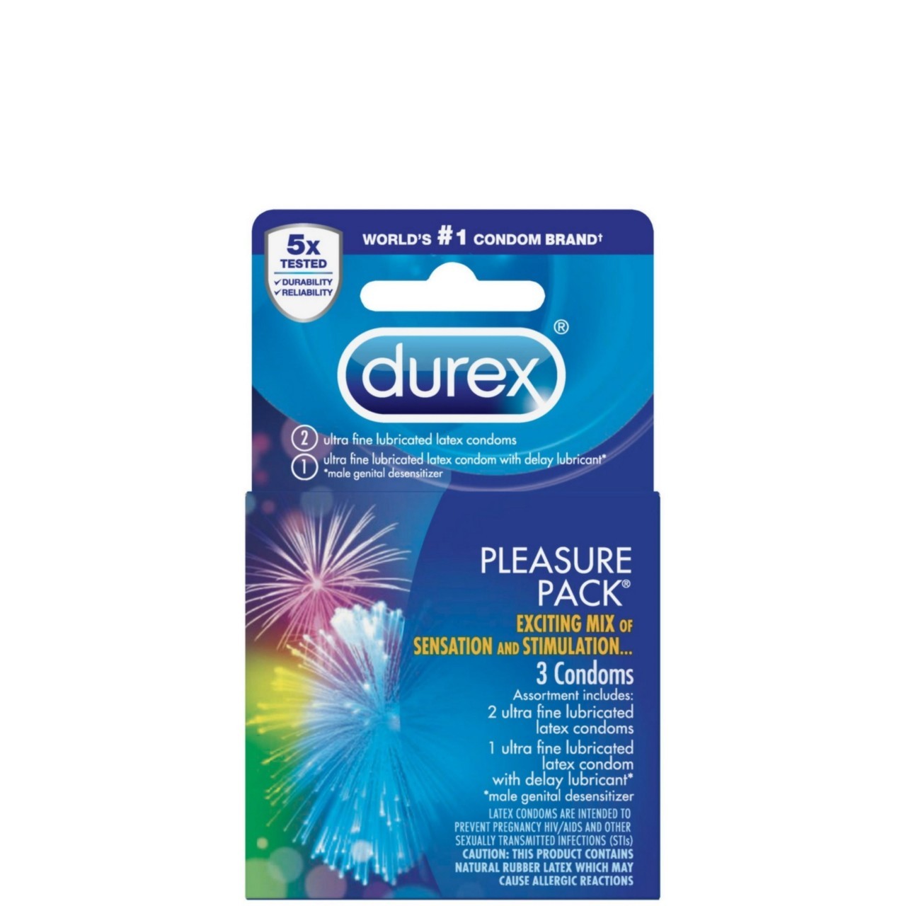 DUREX PLEASURE PACK 3s