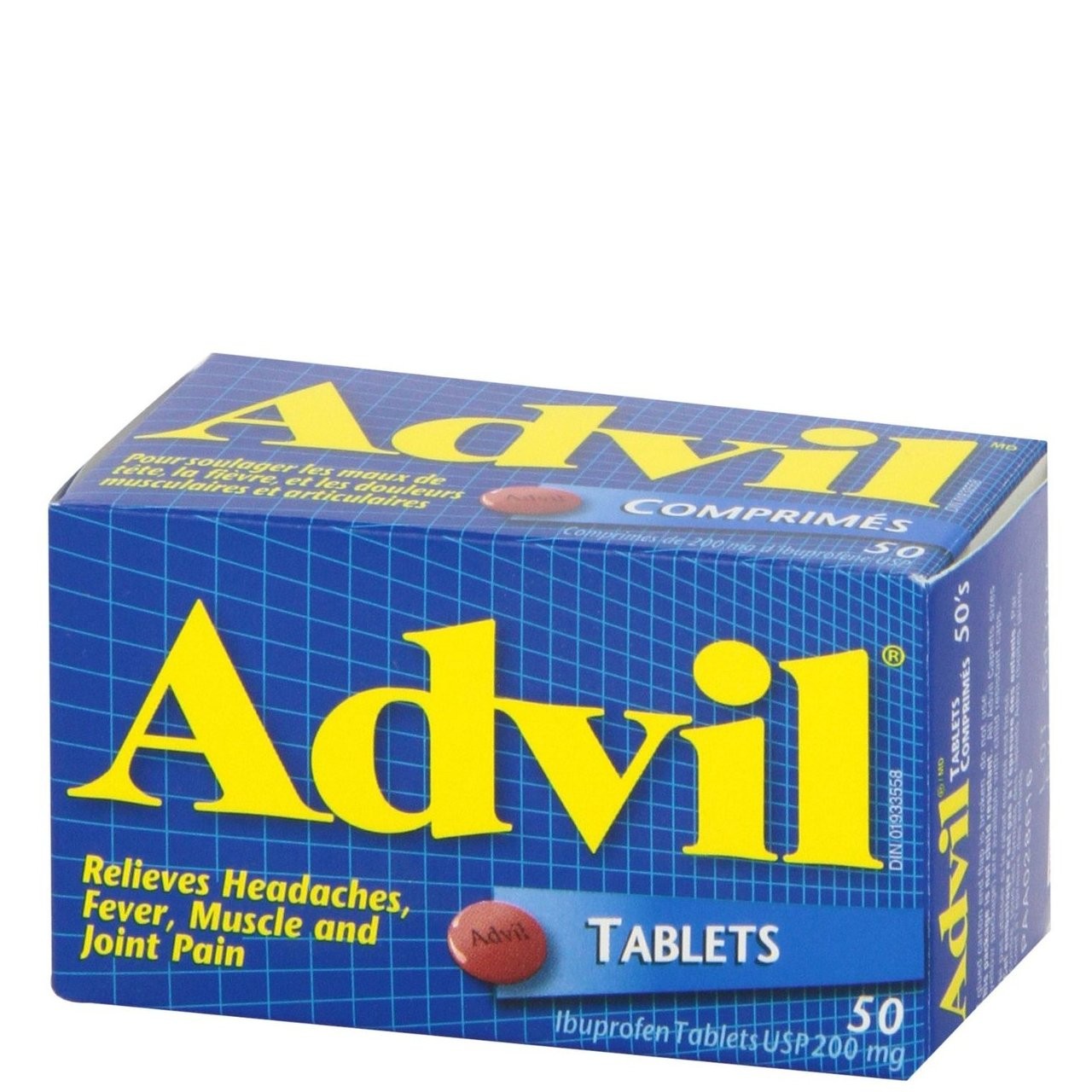 ADVIL TABLETS 50s