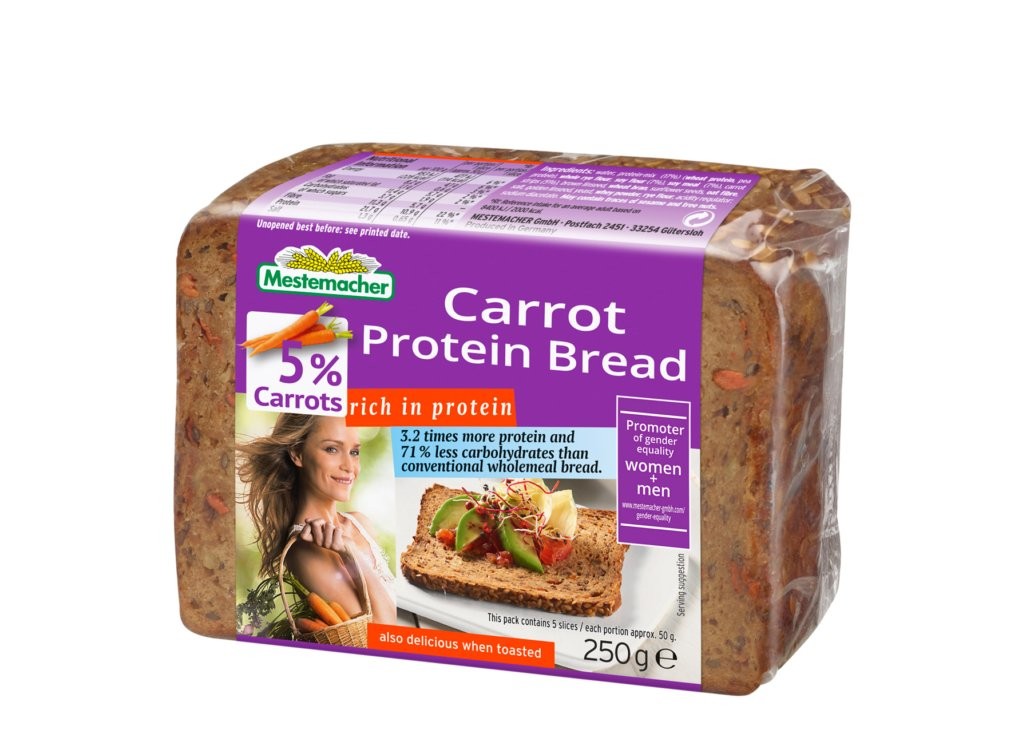 MESTEMACHER BREAD CARROT PROTEIN 8.8oz