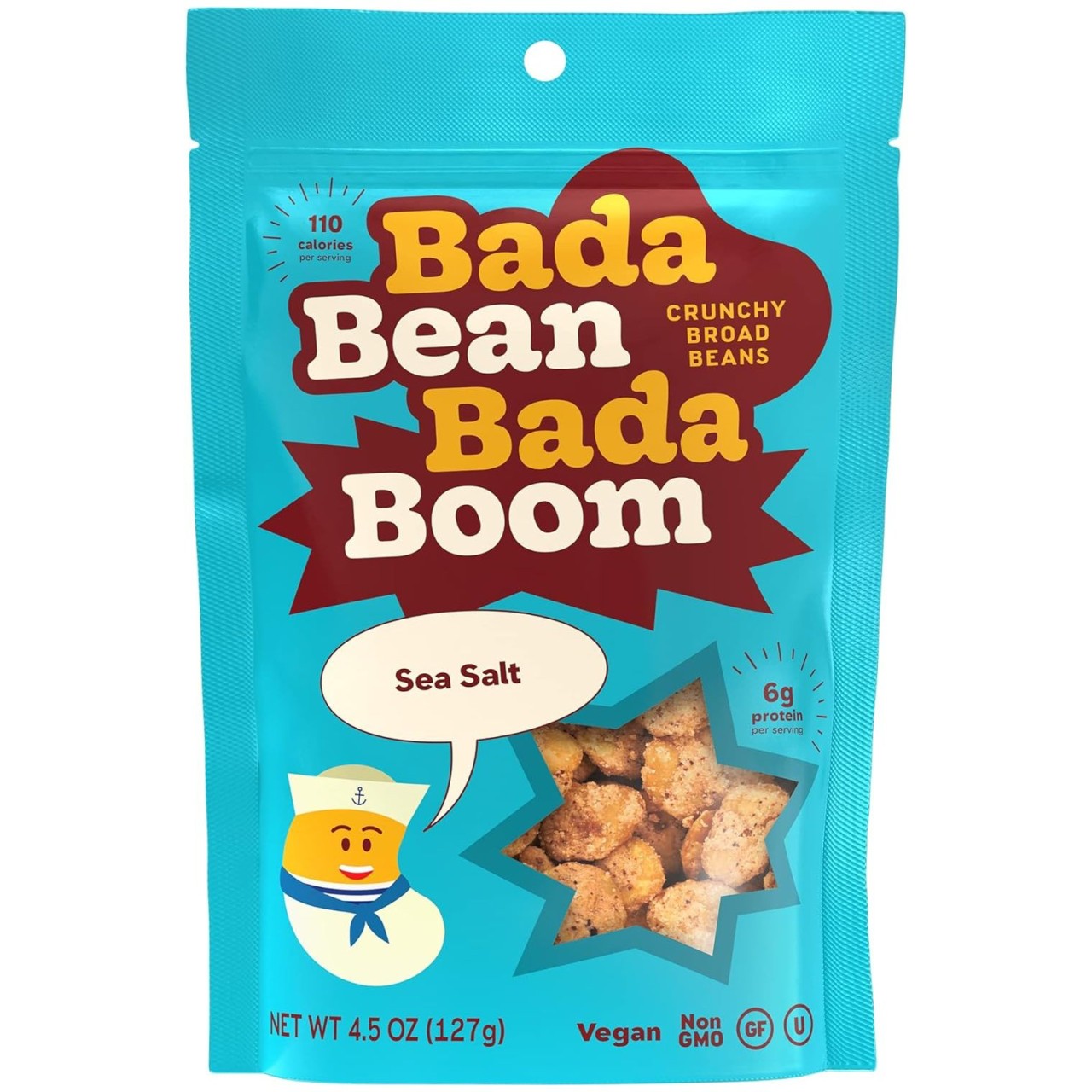 BADA BEAN CRUNCH SEA SALT 4.5oz