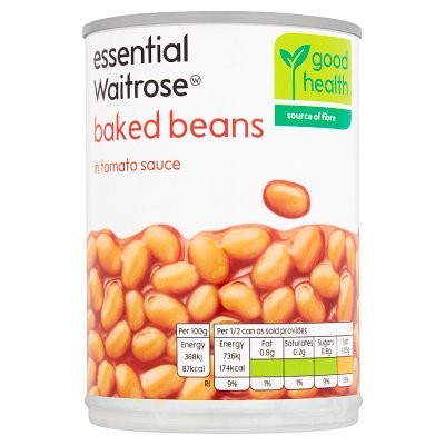 WAITROSE BEANS BAKED 420g