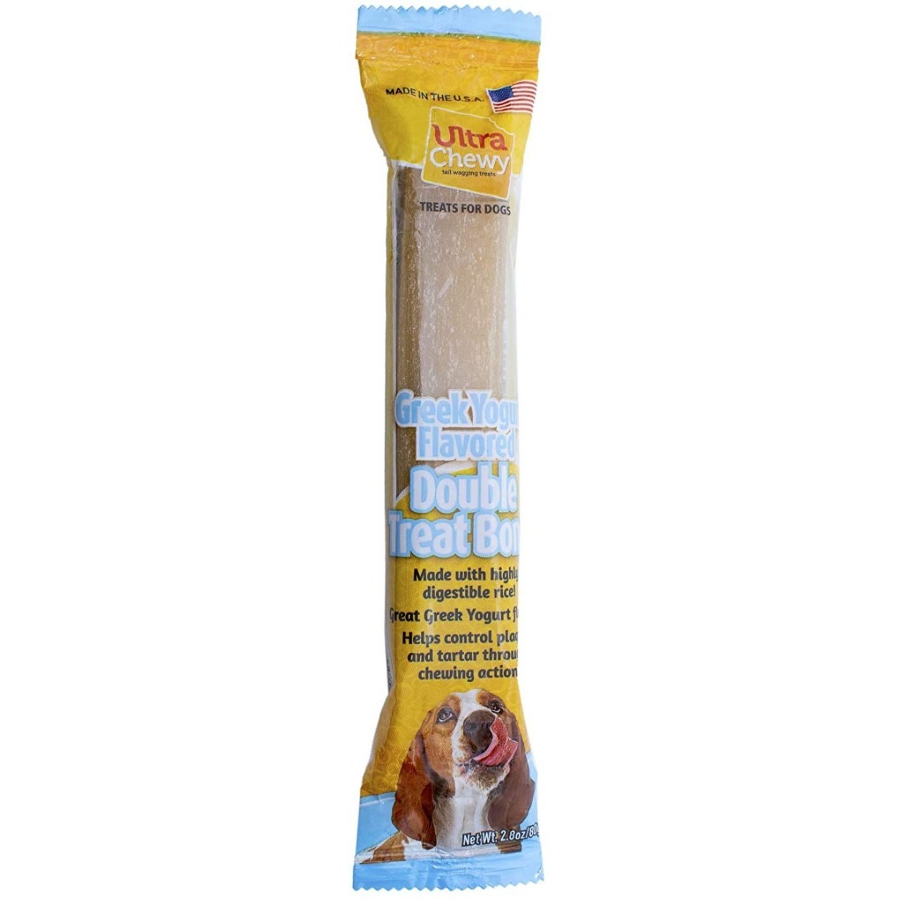 ULTRA CHEWY DBL TREAT BONE YOGURT 80g