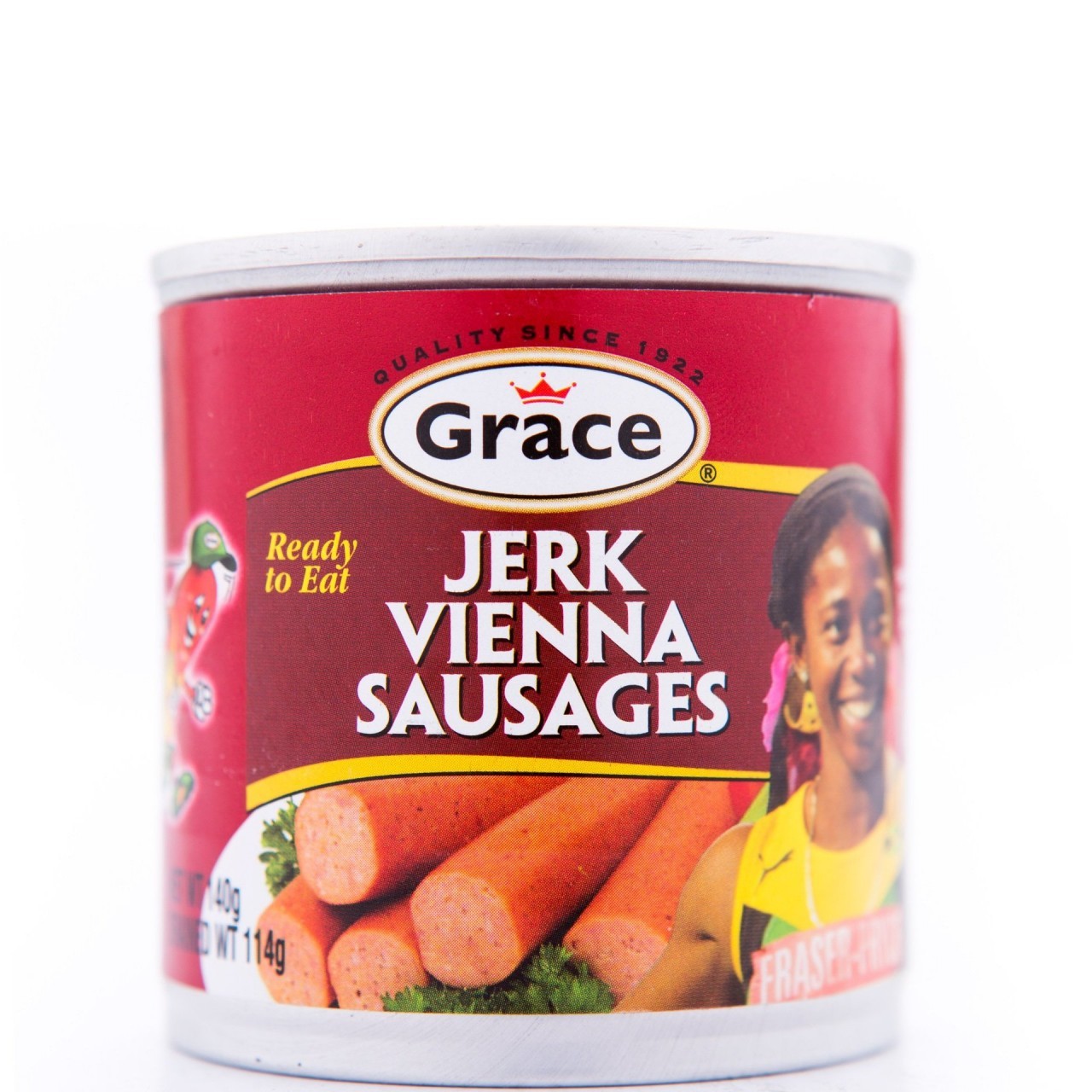 GRACE VIENNA JERK SAUSAGE 114g