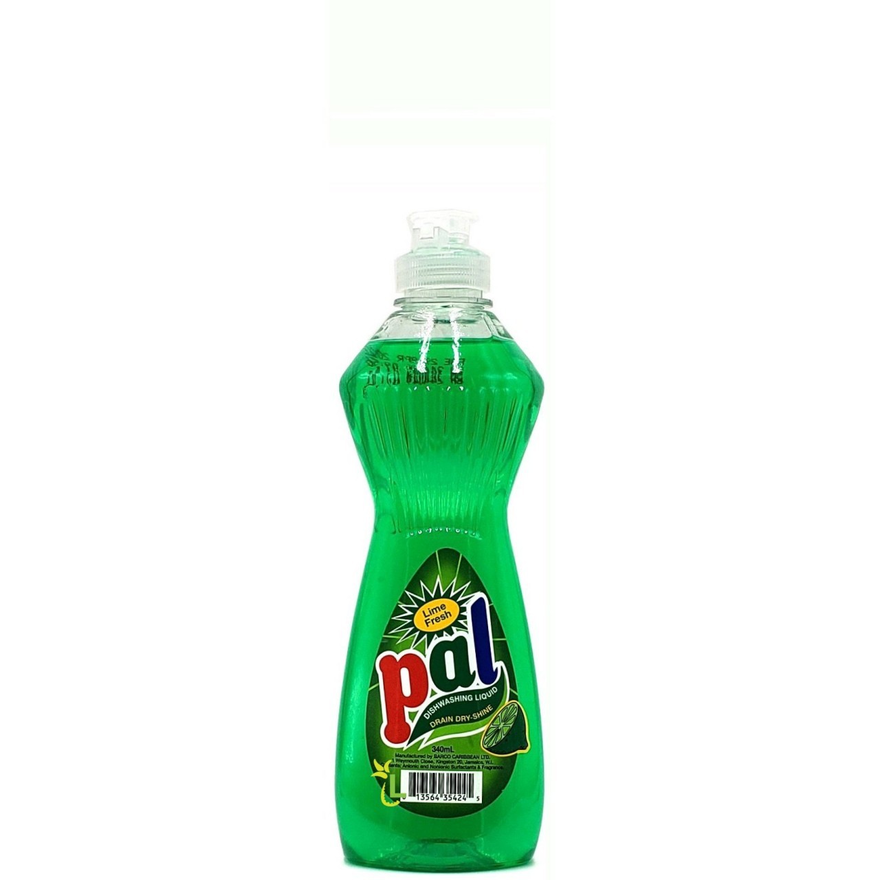 PAL DISHWASHING LIQUID LIME 340ml