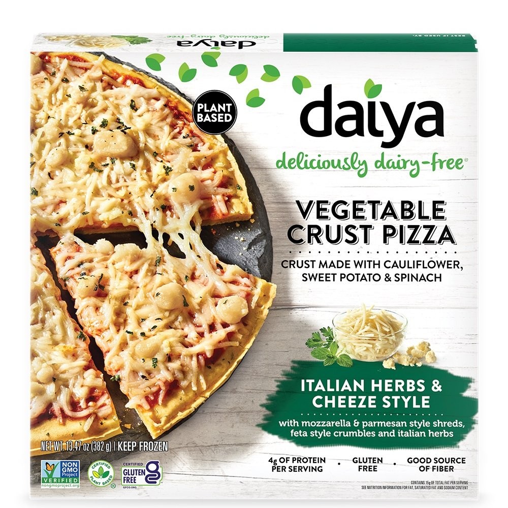 DAIYA PIZZA VEG CRUST ITAL HERB 13.47oz