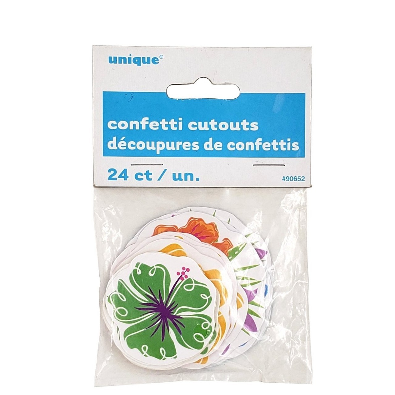 UNIQUE LUAU MINI CUTOUTS 24ct