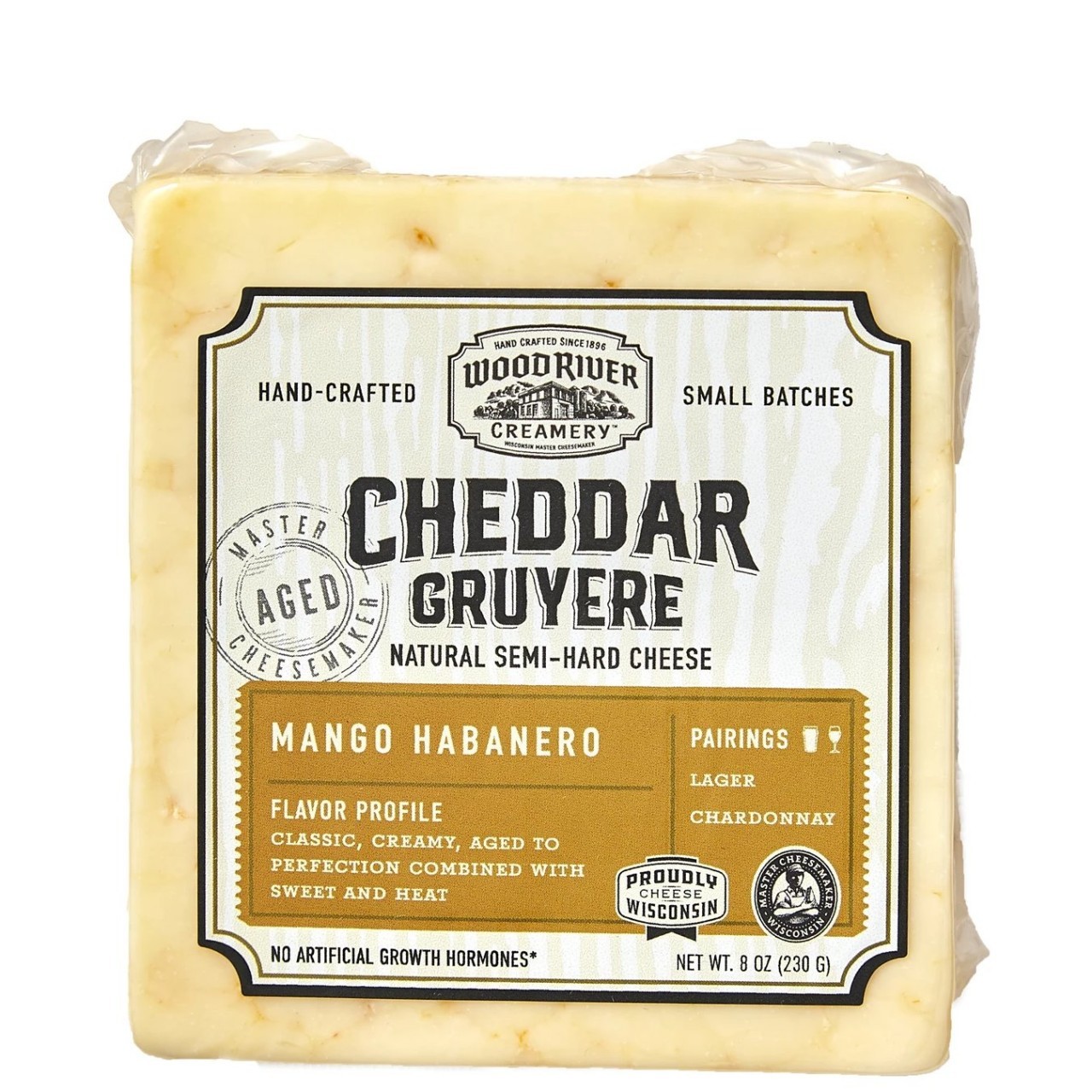 WOOD RIVER GRUYERE MANGO HABANERO 8oz