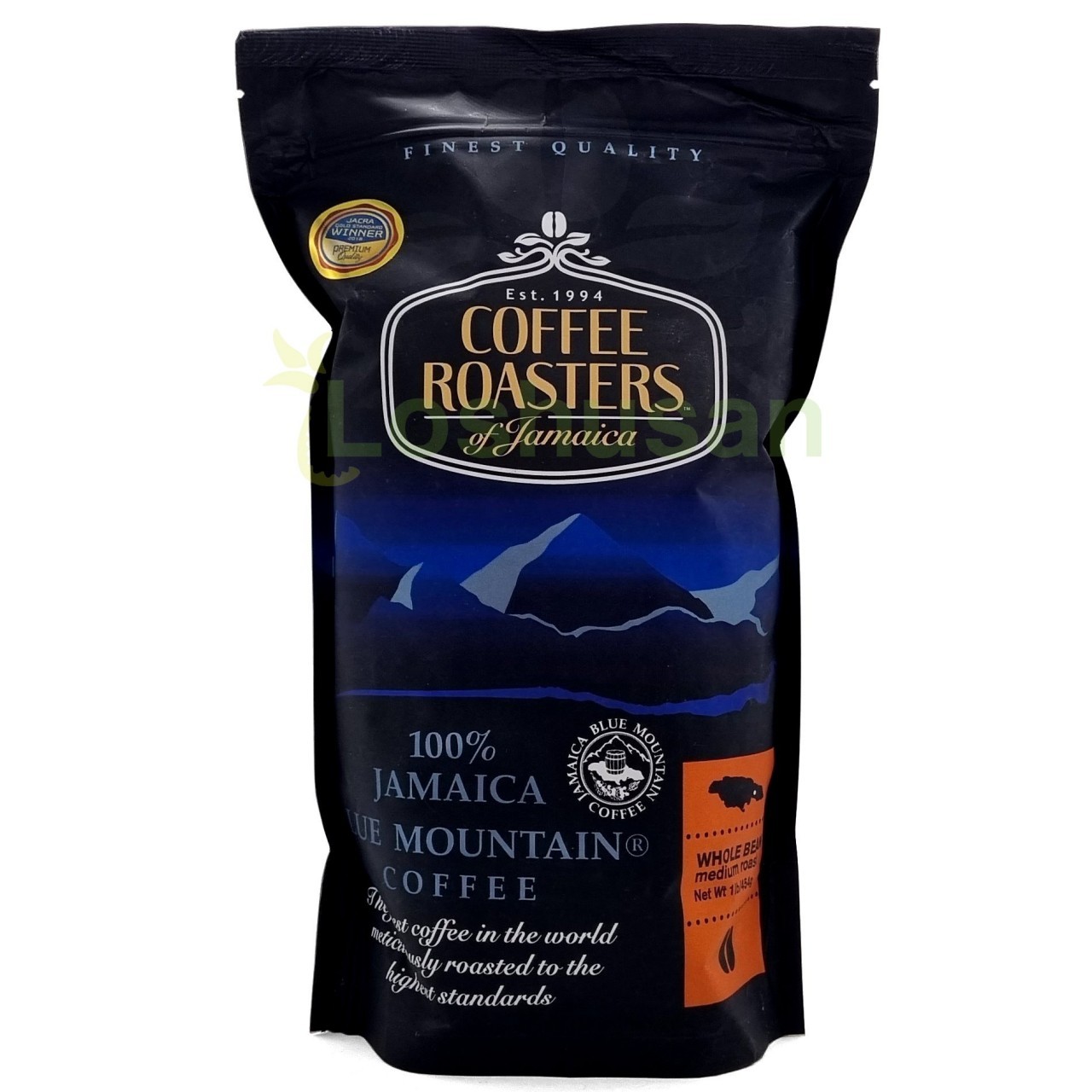 COFFEE ROASTERS 100% JBM BEANS BAG 16oz