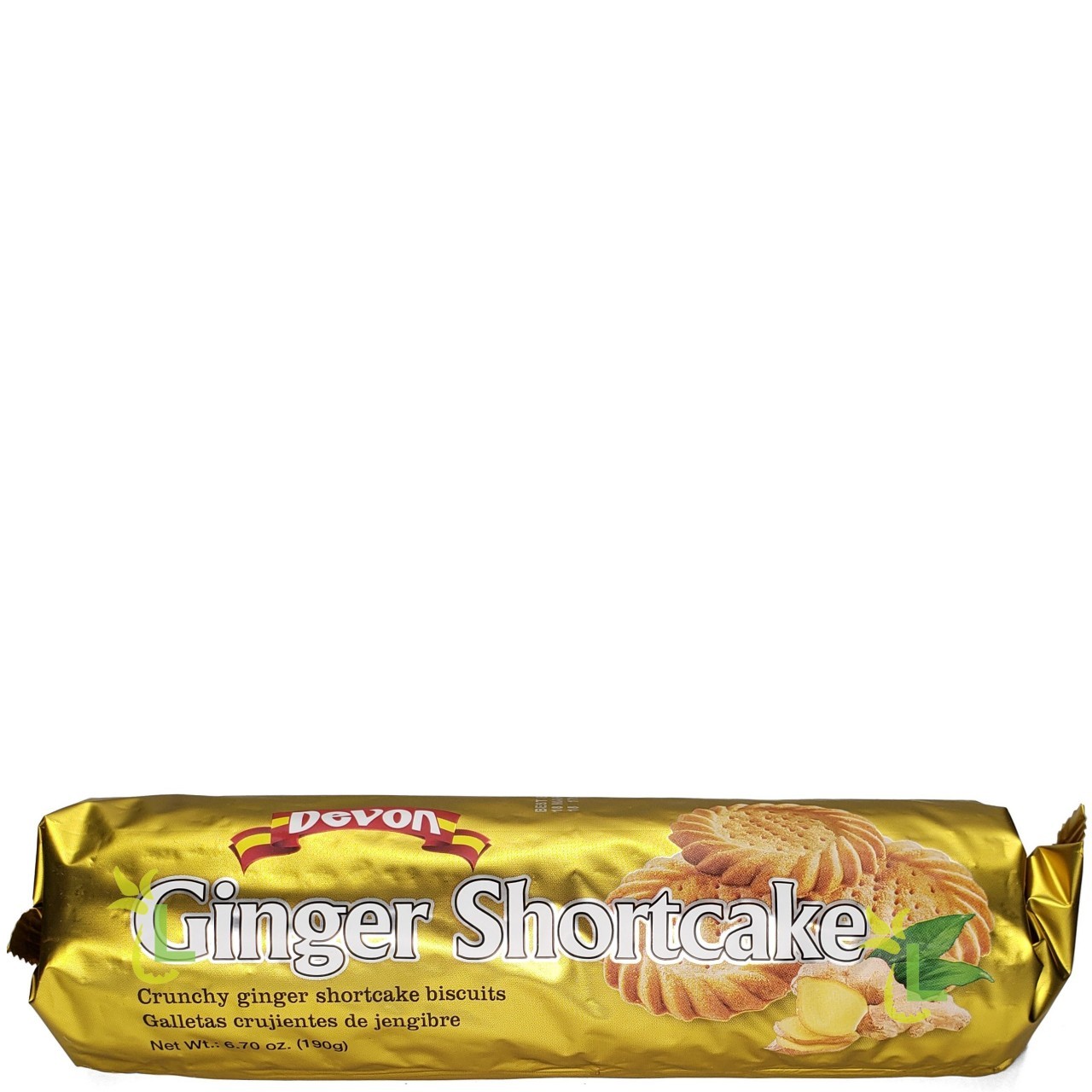 DEVON SHORTCAKE GINGER 205g