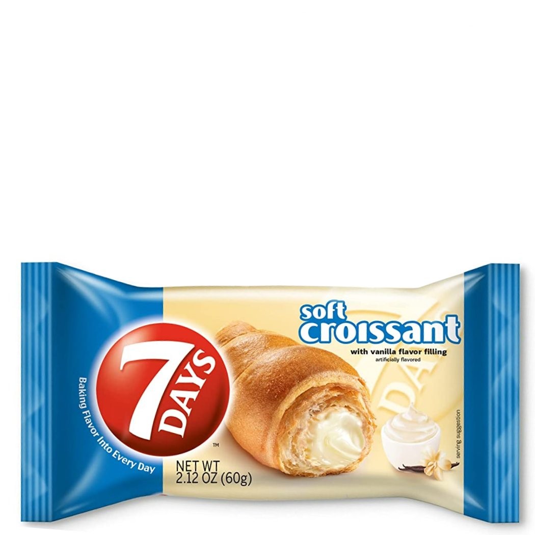 7 DAYS SOFT CROISSANT VANILLA 2.65oz 136