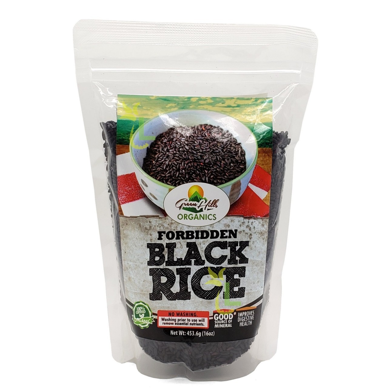 GREEN HILLS RICE FORBIDDEN BLACK 16oz