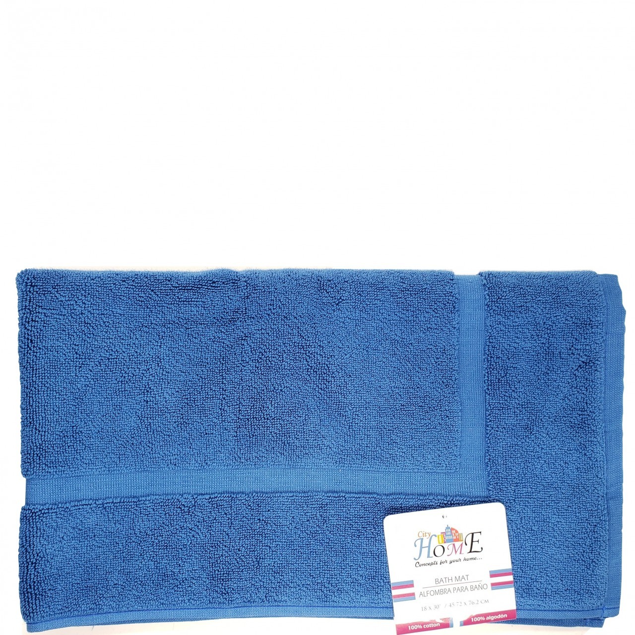 CITY HOME HAND TOWEL AQUA 16x28