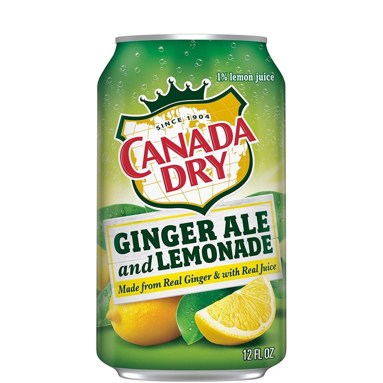 CANADA DRY GINGER ALE LEMONADE 12oz