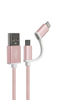 Klip Xtreme - USB cable - Apple Lightning / Micro-USB Type B