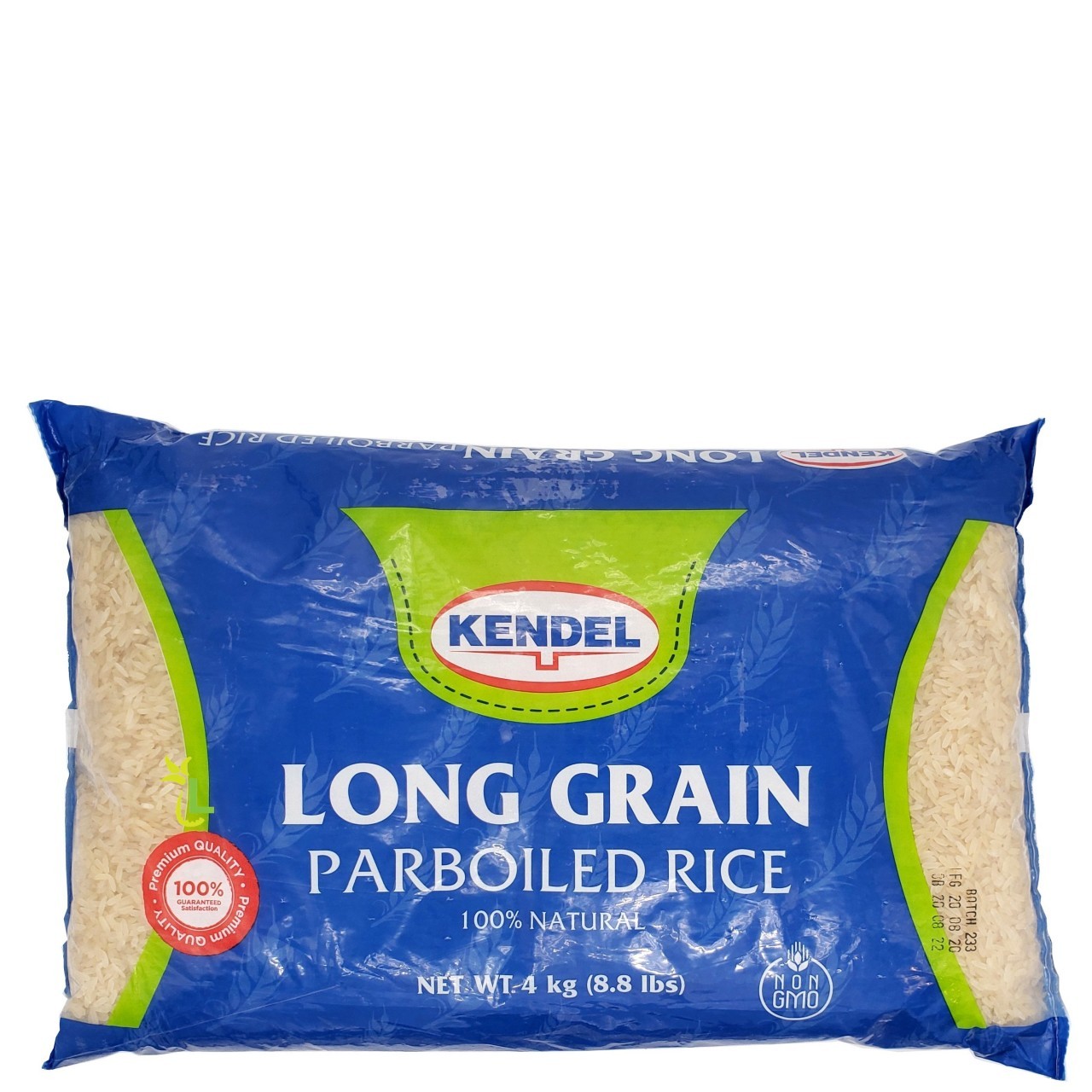 KENDEL RICE PARBOILED 4kg