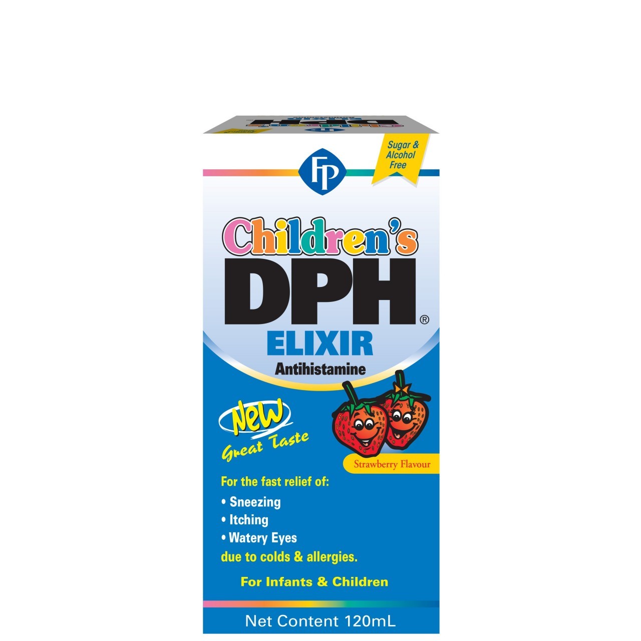 FP DPH CHILDREN ELIXIR STRAWBERRY 120ml
