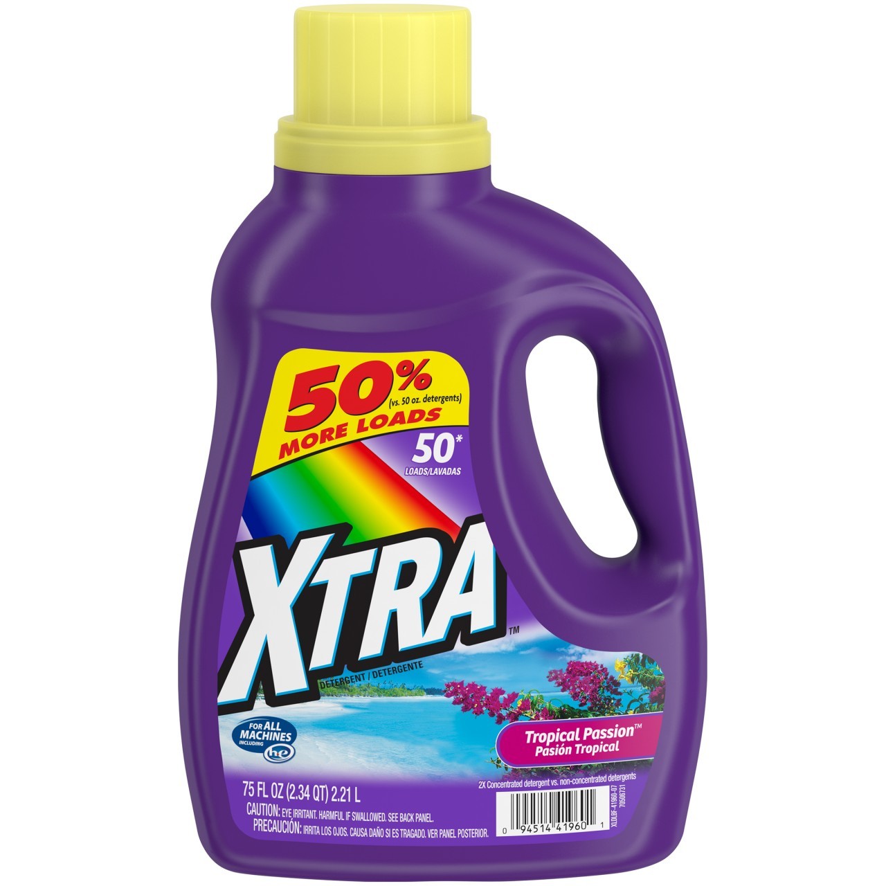 XTRA LIQ DET TROPICAL PASSION 75oz