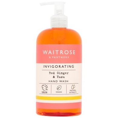 WAITROSE HANDWASH GINGER YUZU 500ml