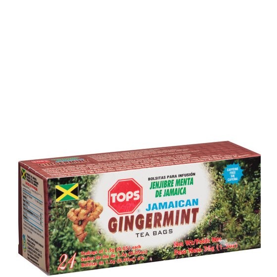 TOPS TEA GINGER MINT 24s