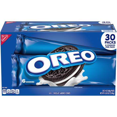 Nabisco Oreo 30 Units / 2.4 oz / 68 g