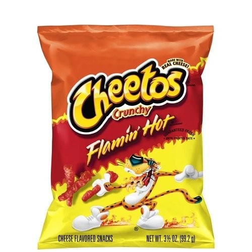 CHEETOS CRUNCHY FLAMIN HOT 3.5oz