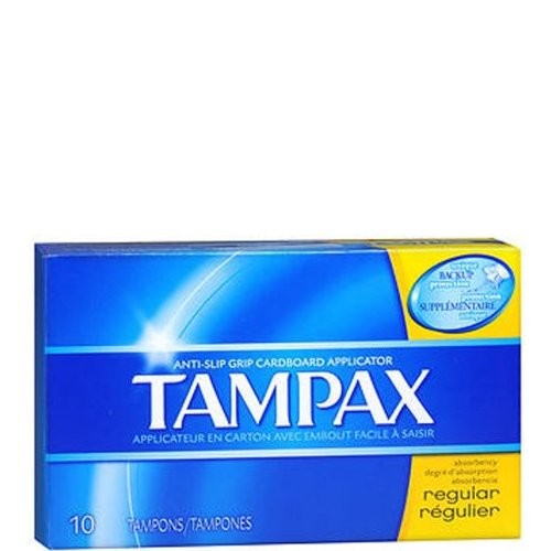 TAMPAX REGULAR 10s