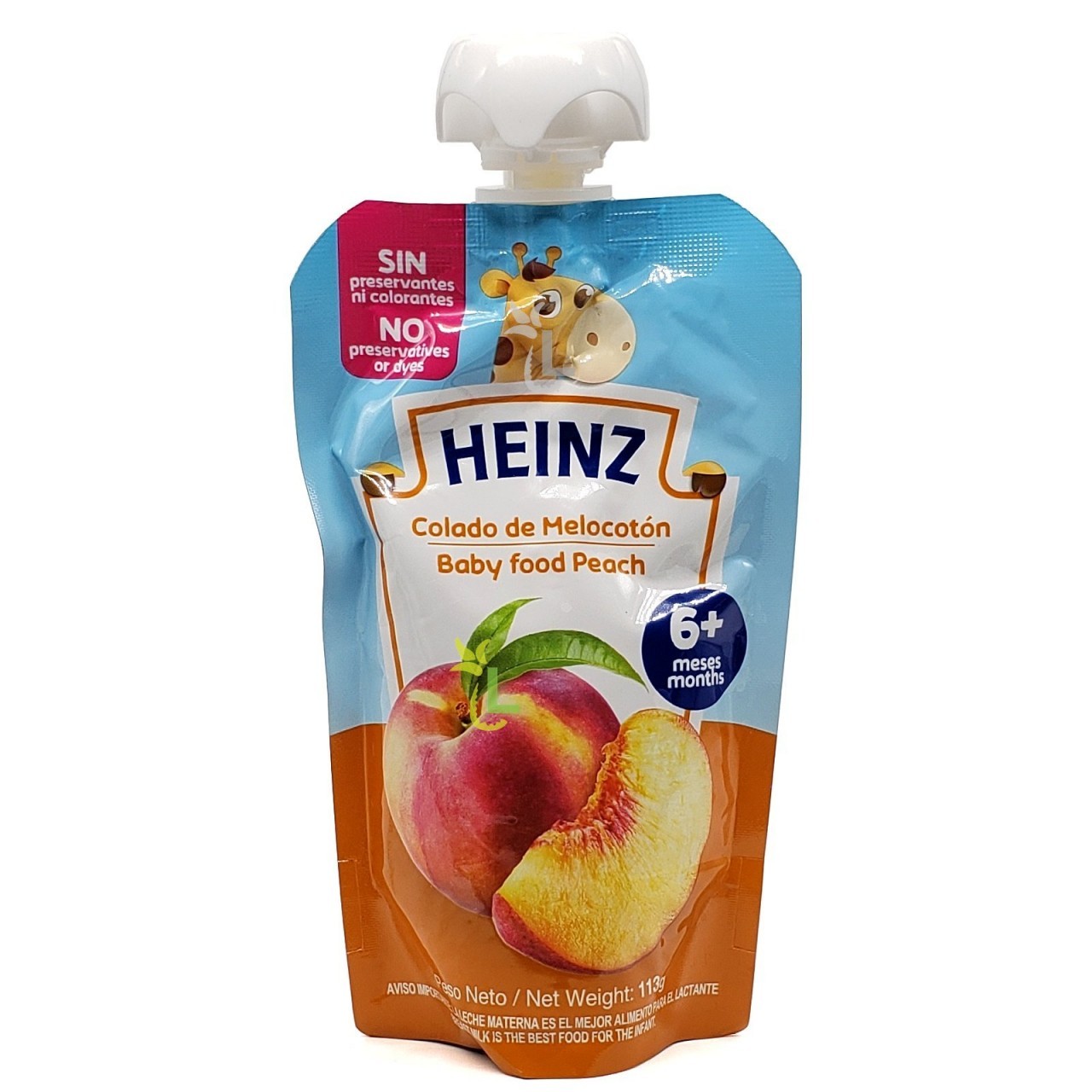 HEINZ BABY FOOD PEACH 113g
