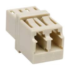 Tripp Lite Duplex Fiber Optic MMF / SMF Multimode Singlemode Coupler LC/LC - Network coupler - LC (F) to LC (F)