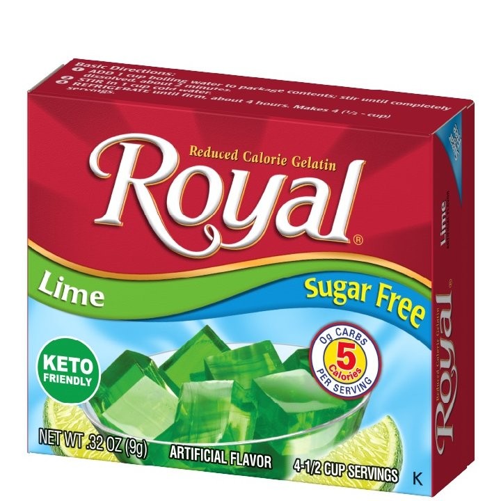ROYAL GELATIN LIME SF 1.41oz