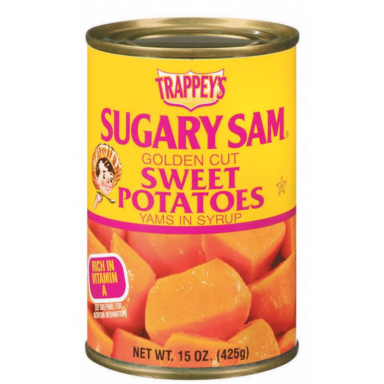 SUGARY SAM CUT SWEET POTATOES 15oz