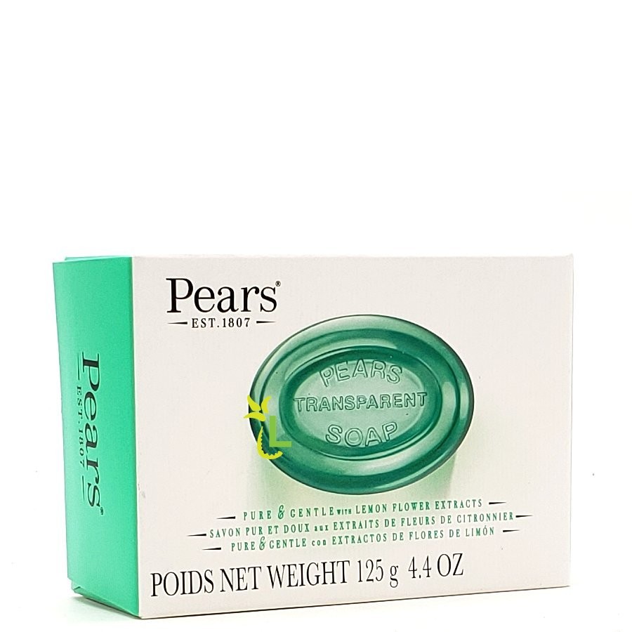 PEARS SOAP LEMON FLOWER GREEN 125g