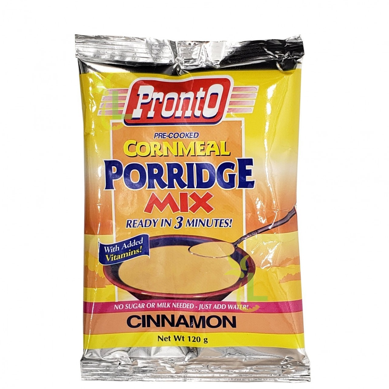 PRONTO INST CORNMEAL PORRIDGE CINN 120g