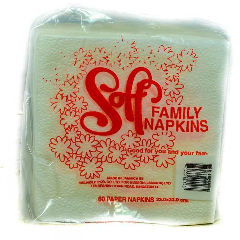 SOFF FAMILY NAPKIN 60’S