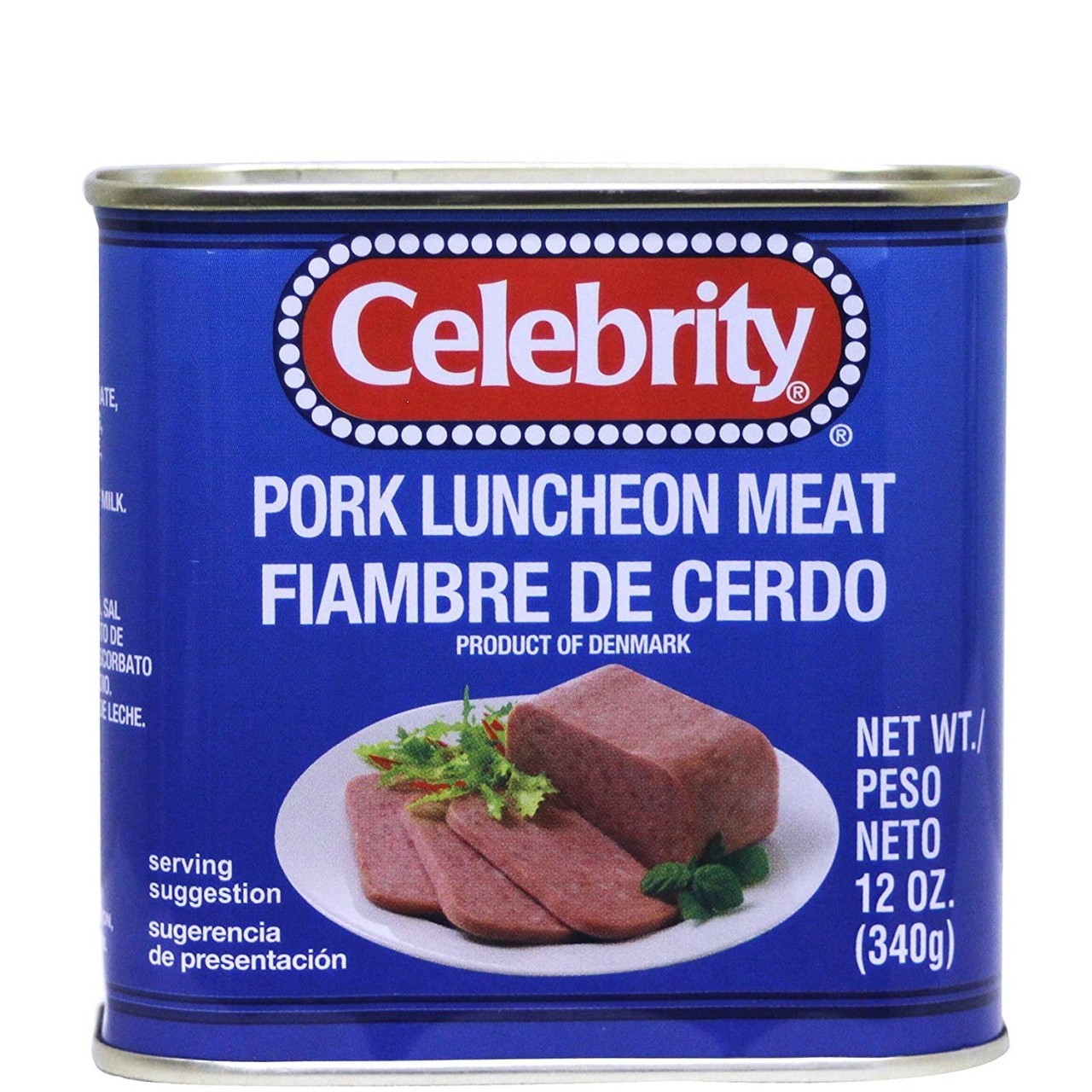 CELEBRITY PORK LUNCHEON MEAT 12oz