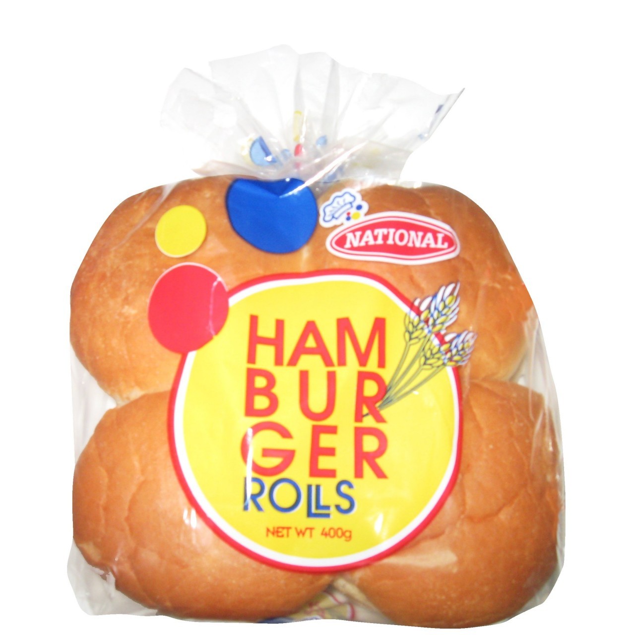 NATIONAL ROLLS HAMBURGER 8ct 400g