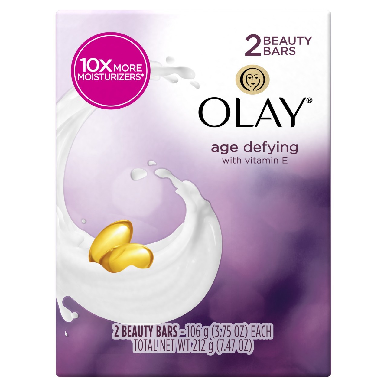 OLAY BAR AGE DEFYING 2x3.75oz