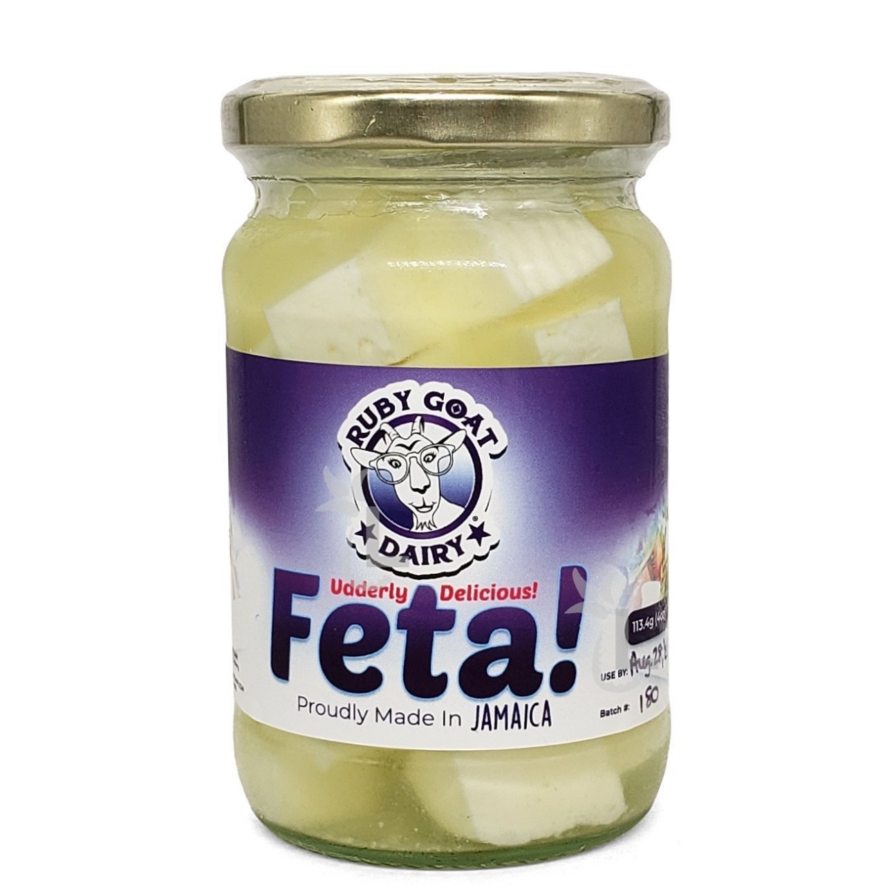 RUBY GOAT DAIRY FETA CHEESE 4oz