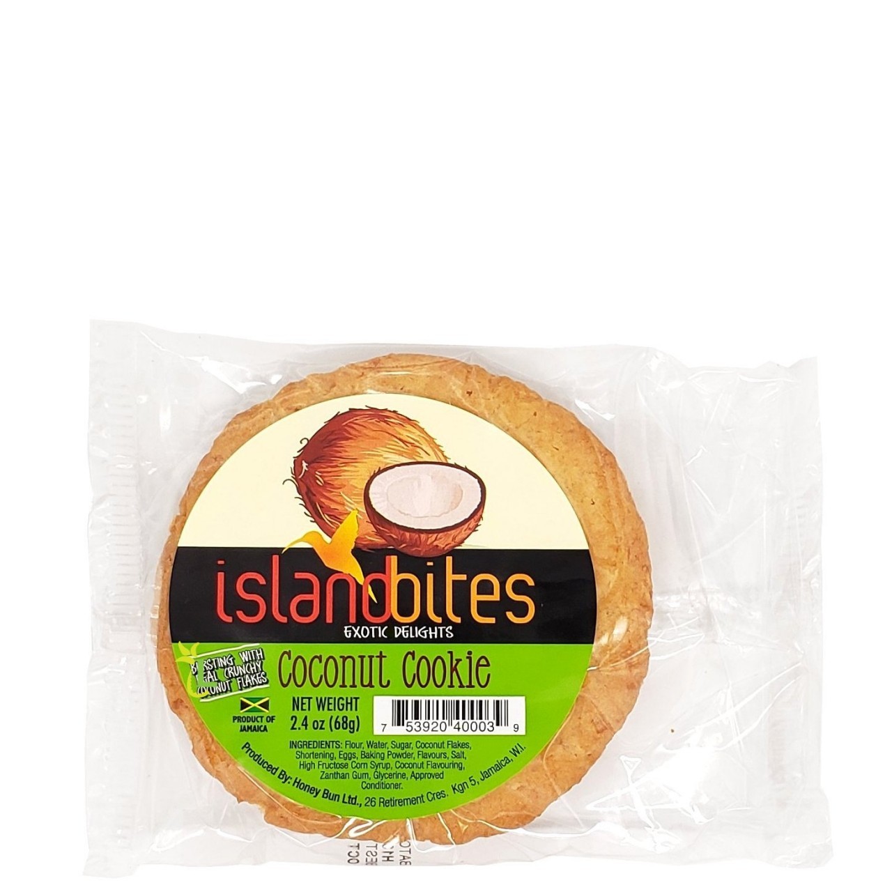 ISLAND BITES COCONUT COOKIE 68g