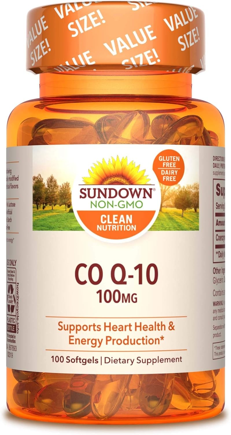 Co Q-10 100 mg Softgels (40 capsules)