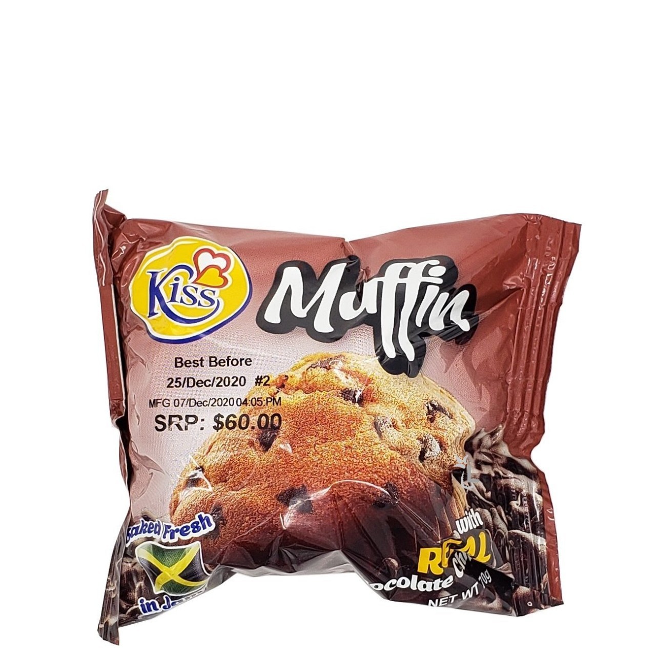 KISS MUFFIN CHOCOLATE CHIP 70g
