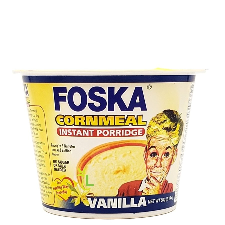 FOSKA CORNMEAL INST PORRIDGE VANILLA 60g