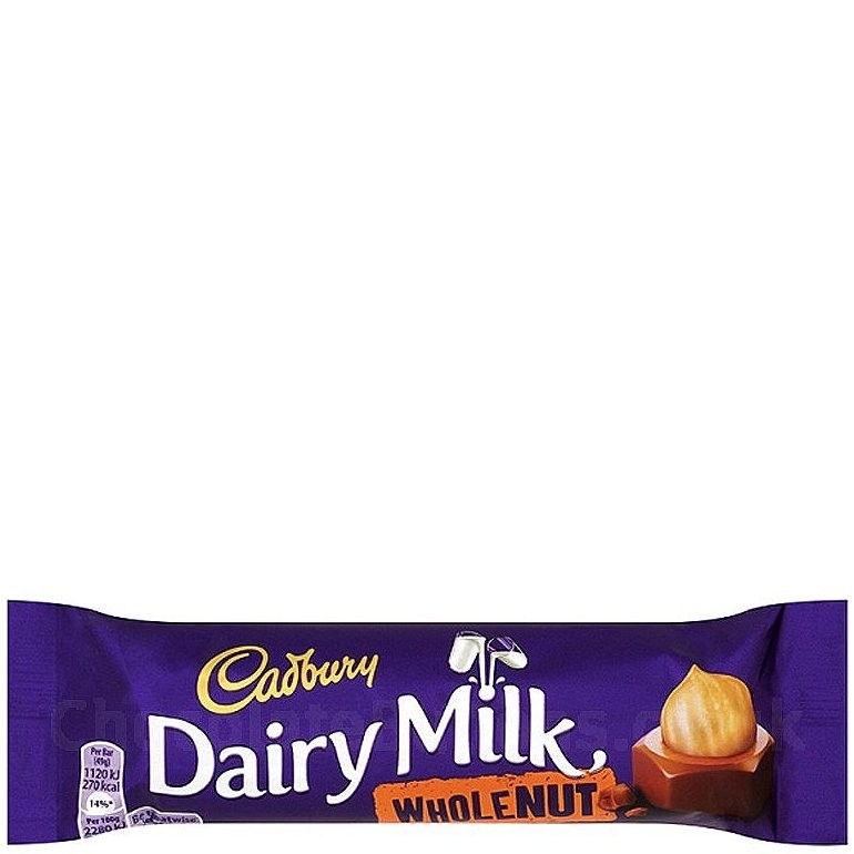CADBURY WHOLE NUT 45g
